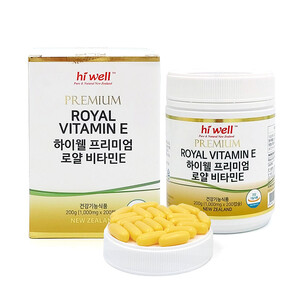 하이웰 로얄 비타민E 200캡슐 (3개월 10일분)