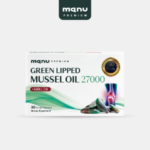 마누 더 리피드 맥스 초록입 홍합 오일 27000 30소프트젤 캡슐 (1개)
